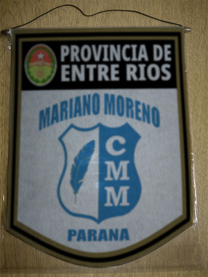 BANDERIN MARIANO MORENO PARANA