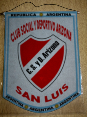 BANDERIN CLUB ARIZONA SAN LUIS