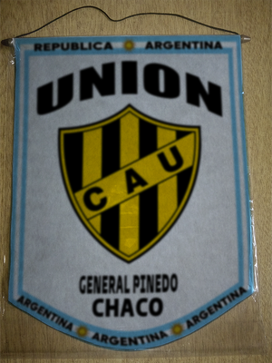 BANDERIN UNION GENERAL PINEDO CHACO