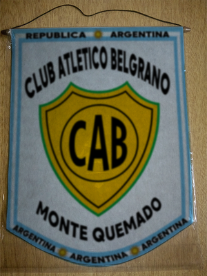 BANDERIN BELGRANO MONTE QUEMADO