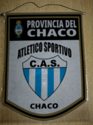 BANDERIN 40CM DORADO ATLETICO SPORTIVO CHACO