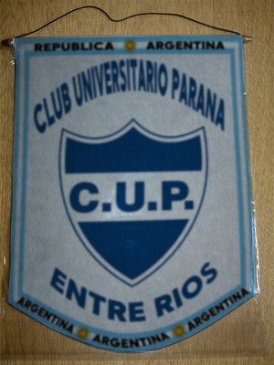 BANDERIN CLUB UNIVERSITARIO PARANA