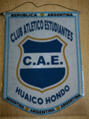 BANDERIN ESTUDIANTES DE HUAICO HONDO