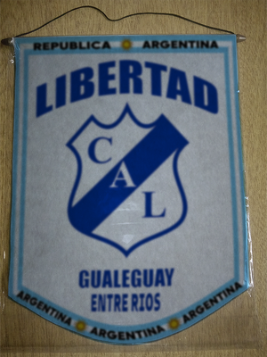 BANDERIN LIBERTAD GUALEGUAY ENTRE RIOS