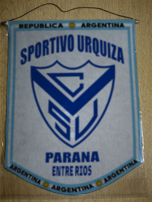 BANDERIN SPORTIVO URQUIZA PARANA ENTRE RIOS