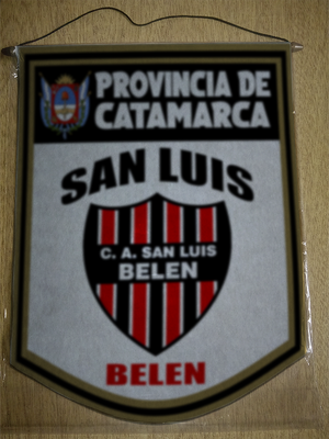 BANDERIN 40 CM DORADO SAN LUIS BELEN