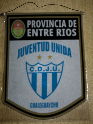 BANDERIN JUVENTUD UNIDA GUALEGUAYCHU