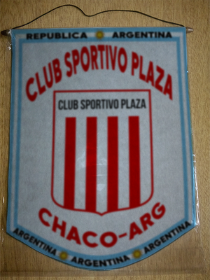 BANDERIN CLUB SPORTIVO PLAZA CHACO
