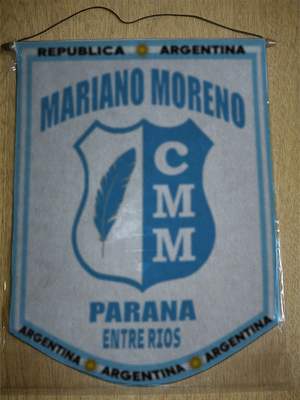 BANDERIN MARIANO MORENO PARANA
