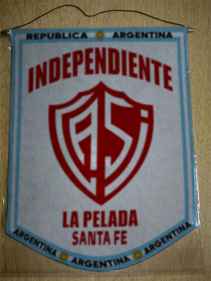 BANDERIN INDEPENDIENTE LA PELADA