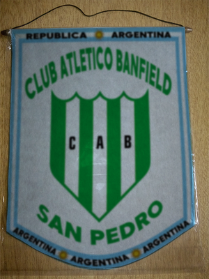 BANDERIN BANFIELD DE SAN PEDRO