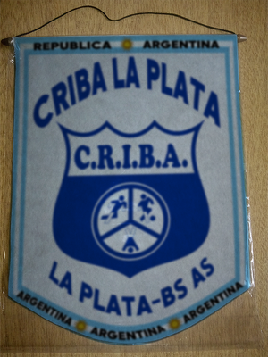 BANDERIN CRIBA LA PLATA