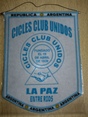 BANDERIN CICLES CLUB UNIDOS ENTRE RIOS