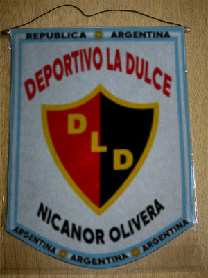 BANDERIN DEPORTIVO LA DULCE NICANOR OLIVERA