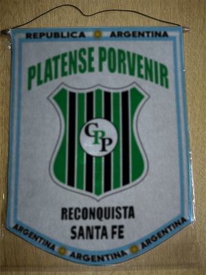 BANDERIN PLATENSE PORVENIR RECONQUISTA