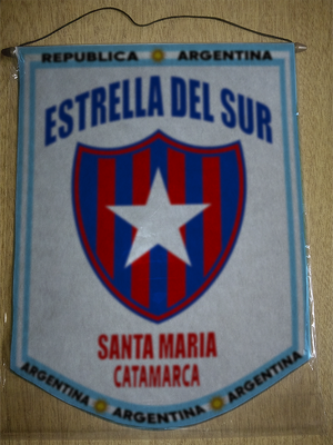BANDERIN ESTRELLA DEL SUR SANTA MARIA