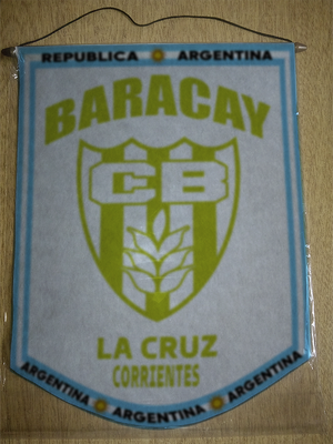 BANDERIN CLUB BARACAY LA CRUZ