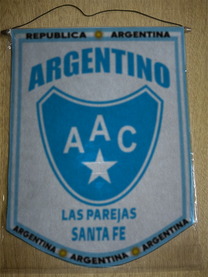 BANDERIN CLUB ARGENTINO LAS PAREJAS