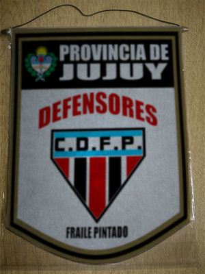 BANDERIN 40CM DORADO DEFENSORES FRAILE PINTADO JUJUY