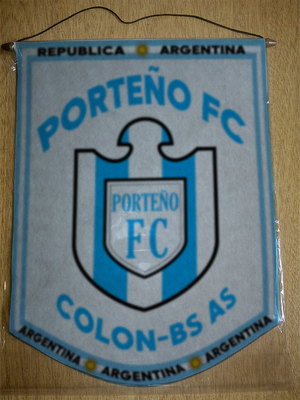 BANDERIN PORTEÑO FC COLON