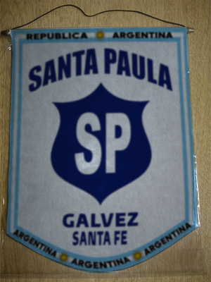 BANDERIN SANTA PAULA GALVEZ SANTA FE
