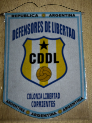 BANDERIN DEFENSORES DE LIBERTAD