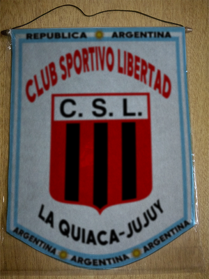BANDERIN SPORTIVO LIBERTAD LA QUIACA JUJUY