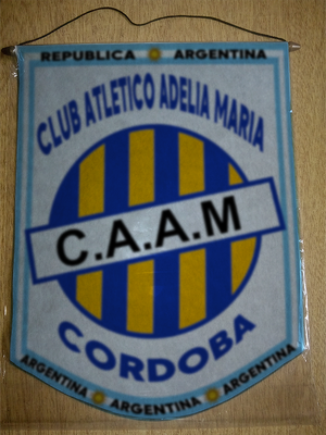 BANDERIN CLUB ATLÉTICO ADELIA MARÍA CORDOBA