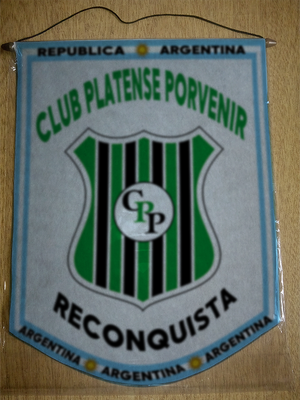 BANDERIN PLATENSE PORVENIR RECONQUISTA