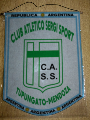 BANDERIN CLUB SERGI SPORT TUPUNGATO MENDOZA