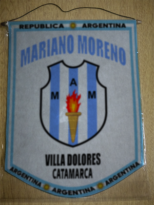 BANDERIN MARIANO MORENO VILLA DOLORES