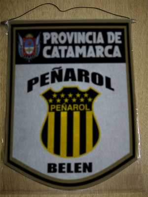 BANDERIN 40 CM DORADO PEÑAROL BELEN