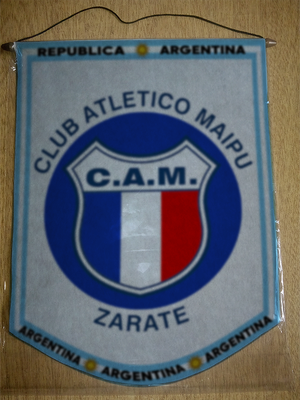 BANDERIN CLUB ATLETICO MAIPU ZARATE
