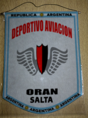 BANDERIN DEPORTIVO AVIACION ORAN SALTA