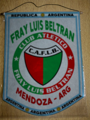 BANDERIN FRAY LUIS BELTRAN MENDOZA