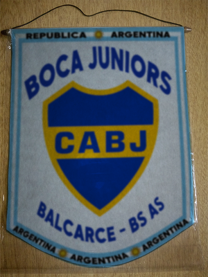 BANDERIN BOCA JUNIORS BALCARCE