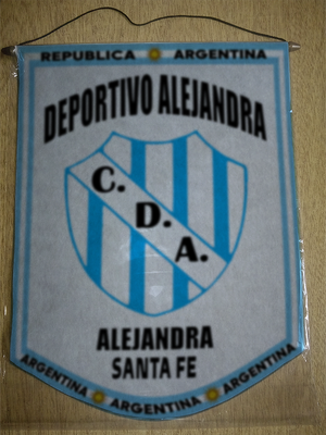 BANDERIN DEPORTIVO ALEJANDRA SANTA FE