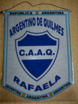 BANDERIN ARGENTINO DE QUILMES RAFAELA
