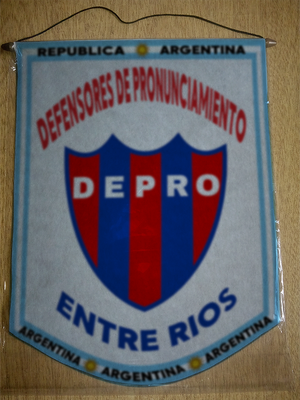 BANDERIN DEFENSORES DE PRONUNCIAMIENTO DEPRO