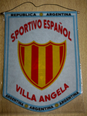 BANDERIN SPORTIVO ESPAÑOL VILLA ANGELA