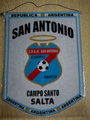 BANDERIN SAN ANTONIO CAMPO SANTO SALTA