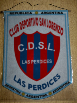 BANDERIN SAN LORENZO DE LAS PERDICES