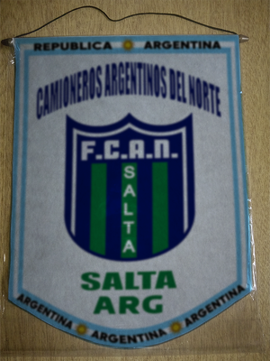 BANDERIN CAMIONEROS ARGENTINOS NORTE SALTA