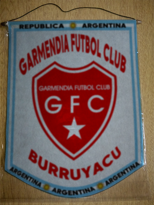 BANDERIN GARMENDIA FUTBOL CLUB BURRUYACU