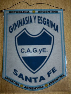 BANDERIN GIMNASIA ESGRIMA SANTA FE
