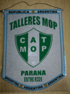 BANDERIN TALLERES MOP PARANA ENTRE RIOS