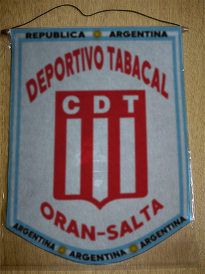 BANDERIN DEPORTIVO TABACAL ORAN SALTA