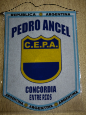BANDERIN PEDRO ANCEL CONCORDIA