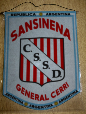 BANDERIN SANSINENA GENERAL CERRI