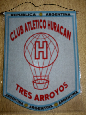 BANDERIN HURACAN DE TRES ARROYOS